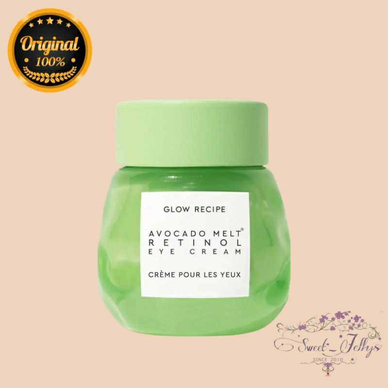 GLOW RECIPE Avocado Melt Retinol Eye CREAM - Eye Cream -