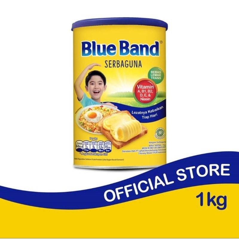 Blue band 1kg Serbaguna | Blue band Kaleng