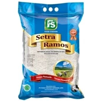 Beras setra ramos 5kg beras pulen 5kg