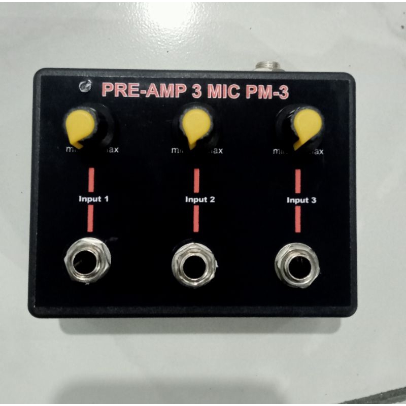 PENGUAT MIC DYNAMIC, PREAM MIC, UNTUK MEMPERKUAT SUARA MIC DYNAMIC