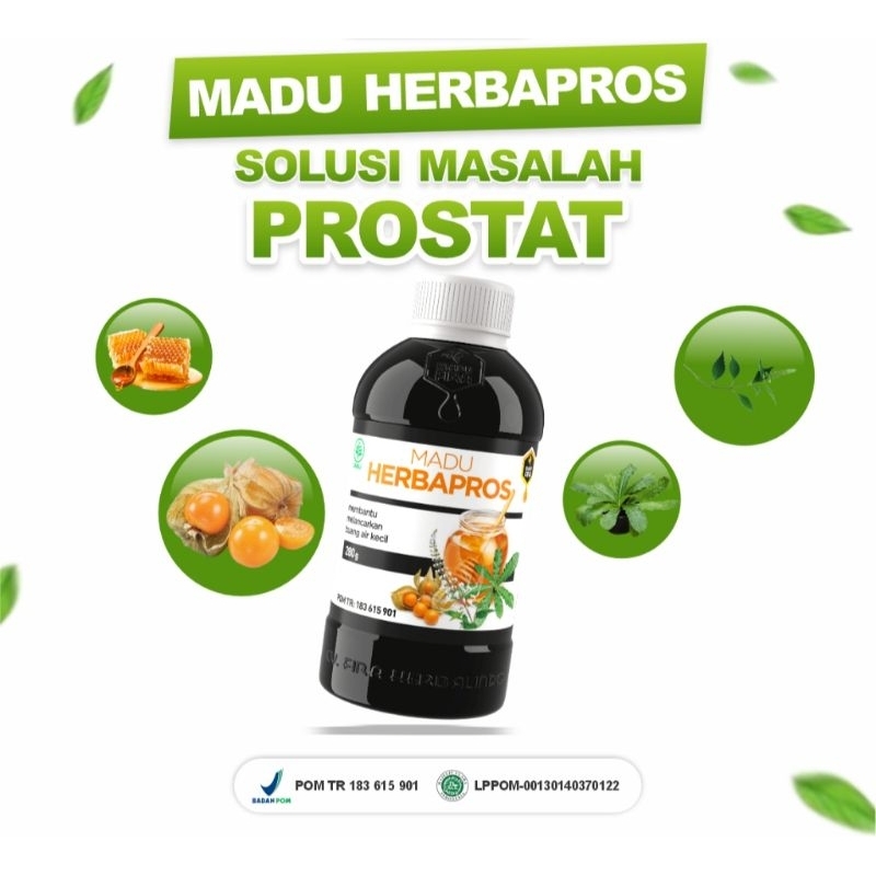

Madu Herbapros 280gr | Membantu melancarkan buang air kecil