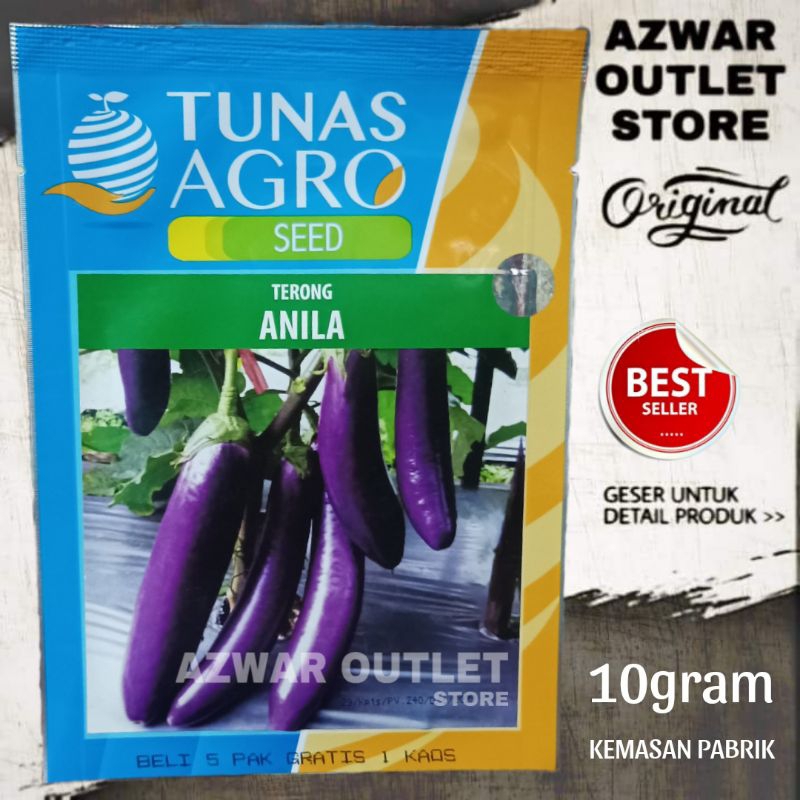 Benih Terong Ungu | Terong ANILA TUNAS AGRO original
