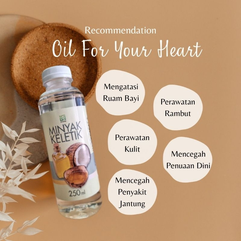 

Minyak Keletik Kletik Kelentik Minyak Kelapa Asli Tradisional Serbaguna - 250 ml
