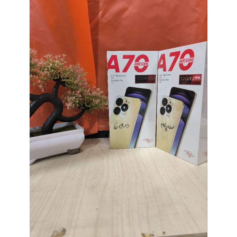 itel A70 4/256 new BNIB