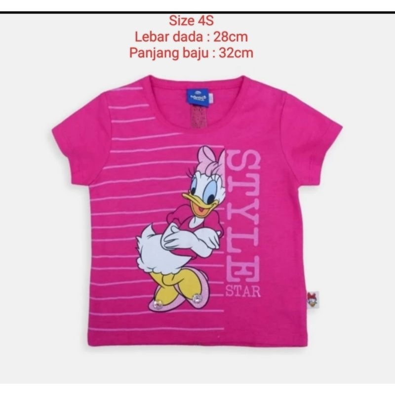 Kaos Anak Perempuan Size 4S Disney That Donald - Rodeo Junior