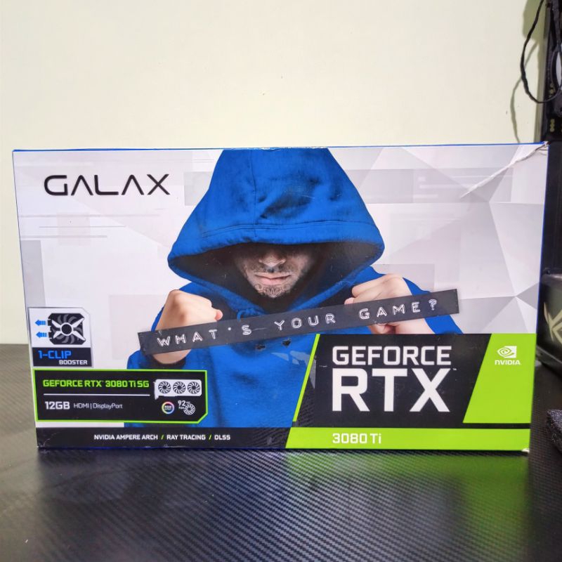 GALAX GeForce RTX 3080 TI 12Gb GDDR6x Triple fan aRGB ( 1 klik PC ) SECOND