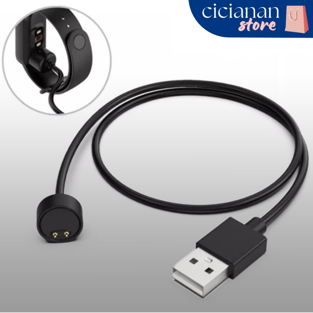 Kabel Pengisi Daya Jam Tangan Pintar 30 cm XBERSTAR Smart Watch Charger Dock Xiaomi Mi Band 5 6 7