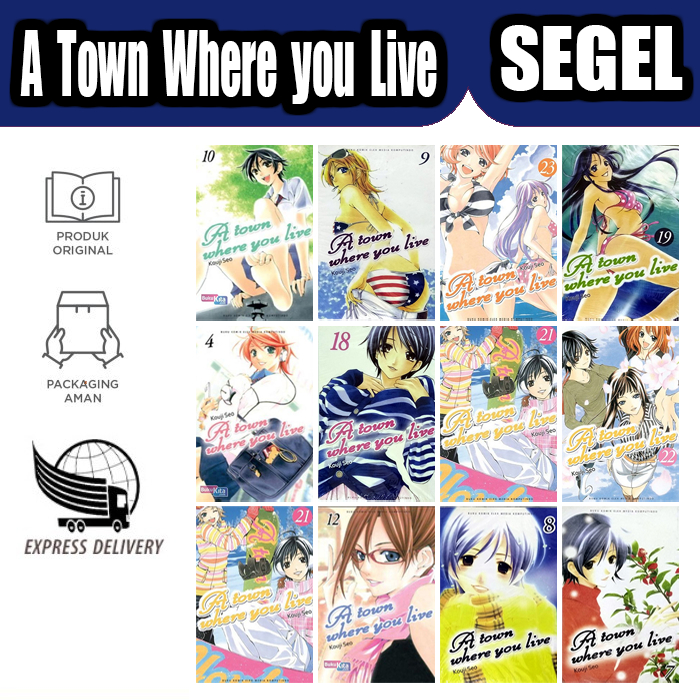 Komik A TOWN WHERE YOU LIVE Baru Original