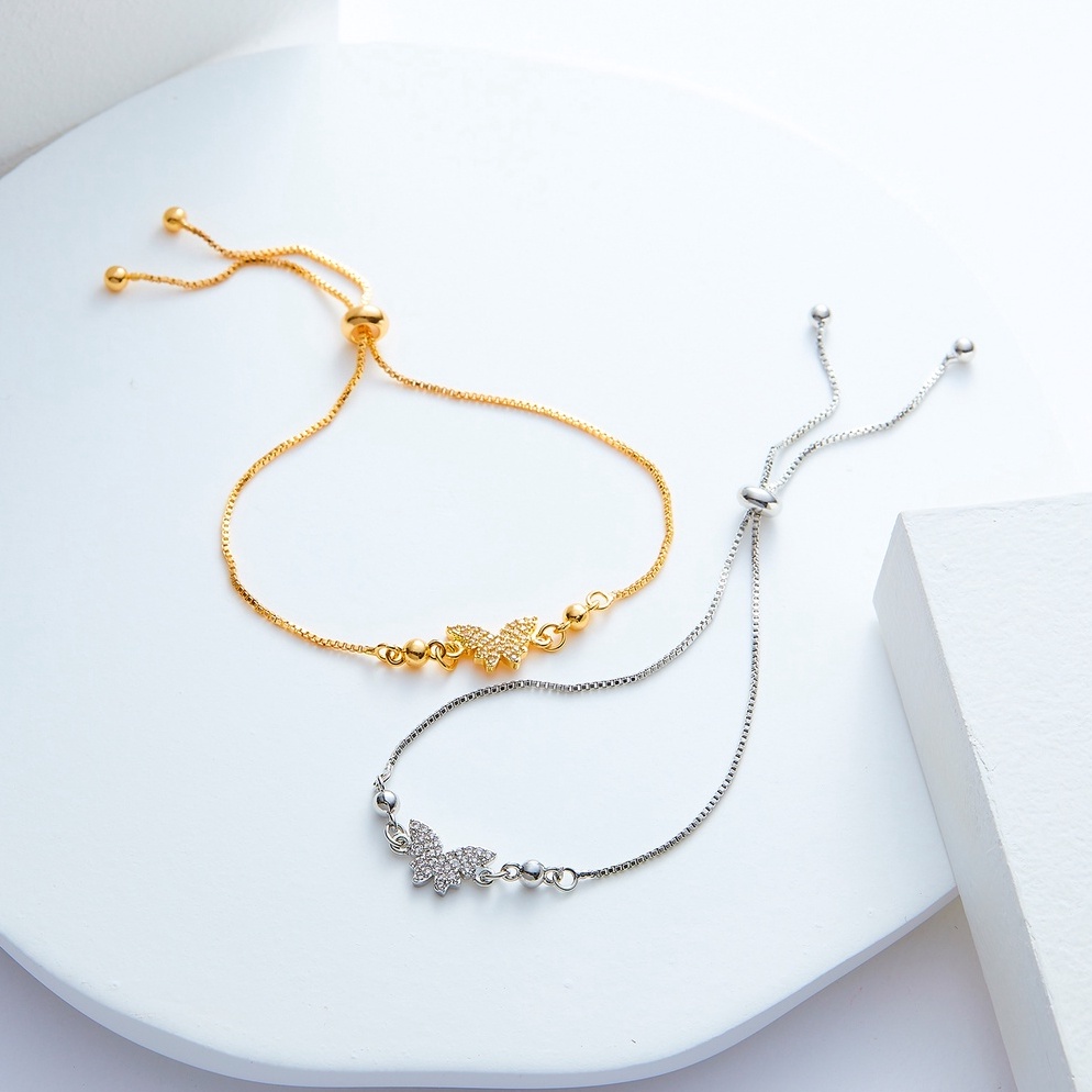 Diskon Heboh Hyl Jewelry 221B Couple Gelang Titanium Wanita Bangle Bracelet Terbaru Anti Karat Dan K