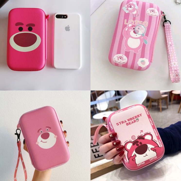 Cj Dompet HandPhoneDompet PowerbankDompet HeadsetDompet Kabel Charger Karakter Kartun Lotso