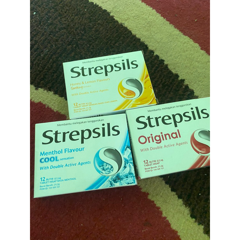 

Permen Strepsils Pelega Tenggorokan 12 butir 1 box