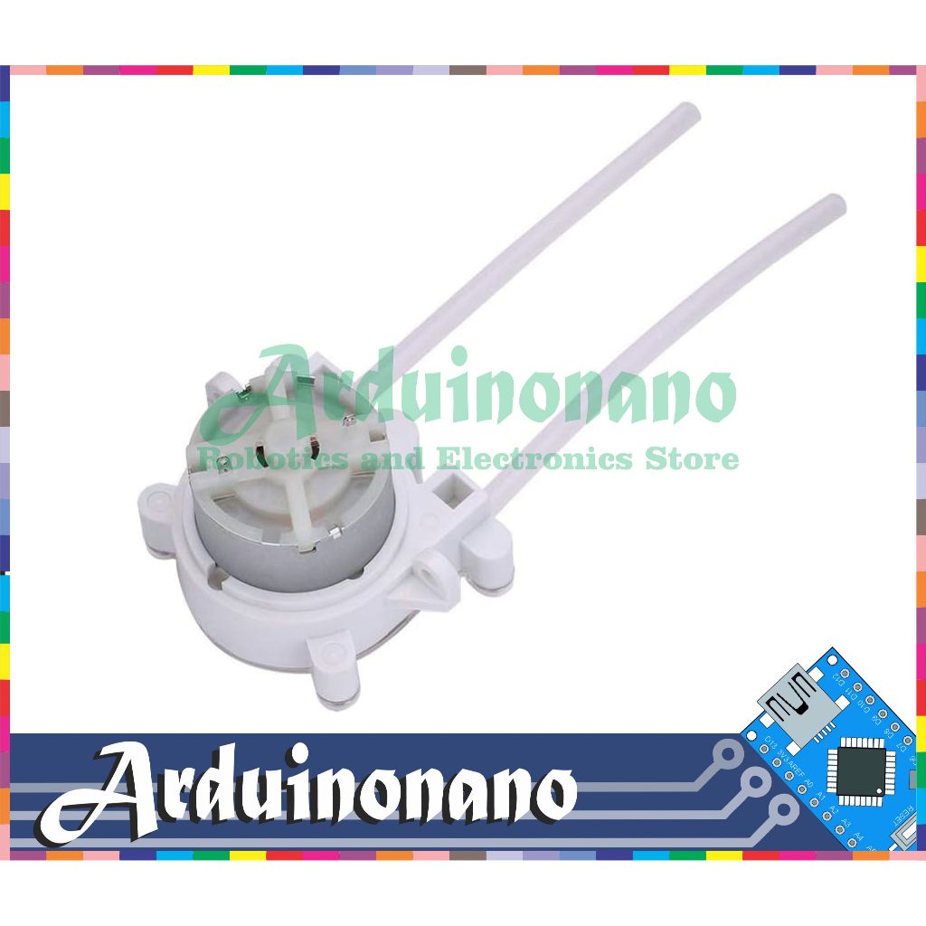 Pompa air DC 6v peristaltic Motor Pump Water mini pump pompaispenser