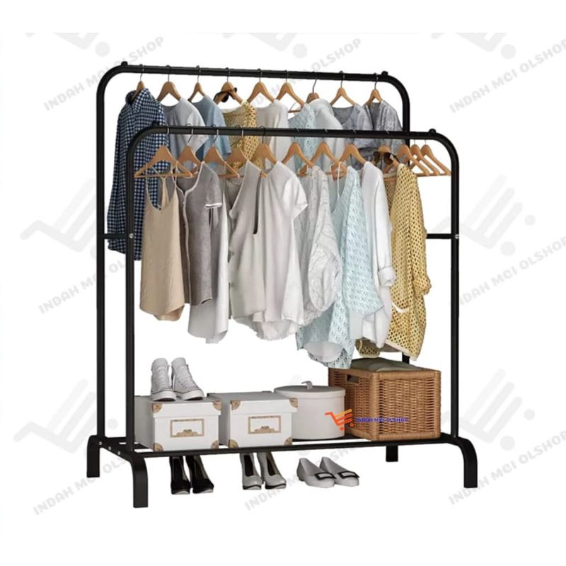 Double stand hanger