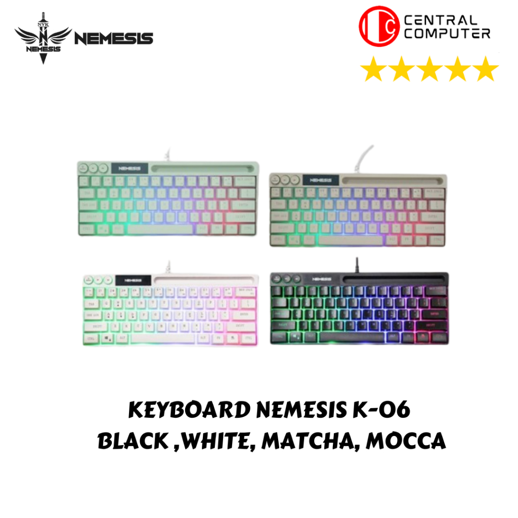 NYK Nemesis ERIS K-06 / K06 Gaming Keyboard mini RGB