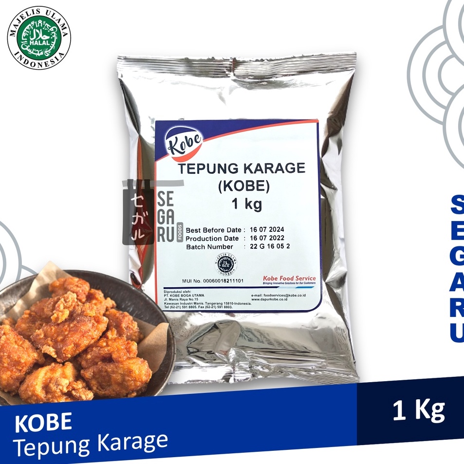 

Kirim Langsung Kobe Tepung Chicken Karage Ayam Goreng Jepang Halal 1 Kg N63