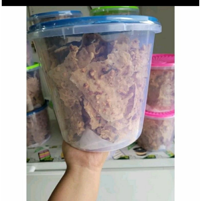 

peyek kacang daun jeruk