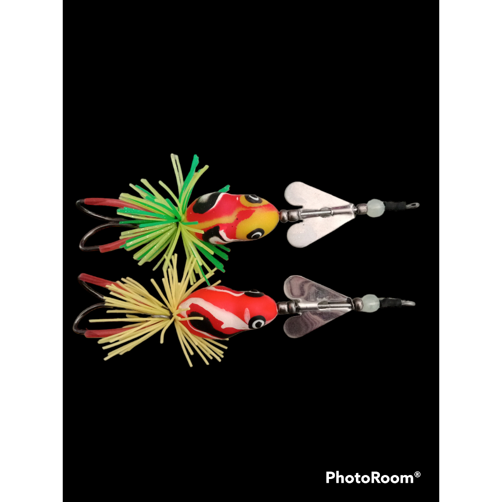 SOFT FROG PROPELLER super Strike/Soft frog umpan pancing casting gabus/kwalitas premium