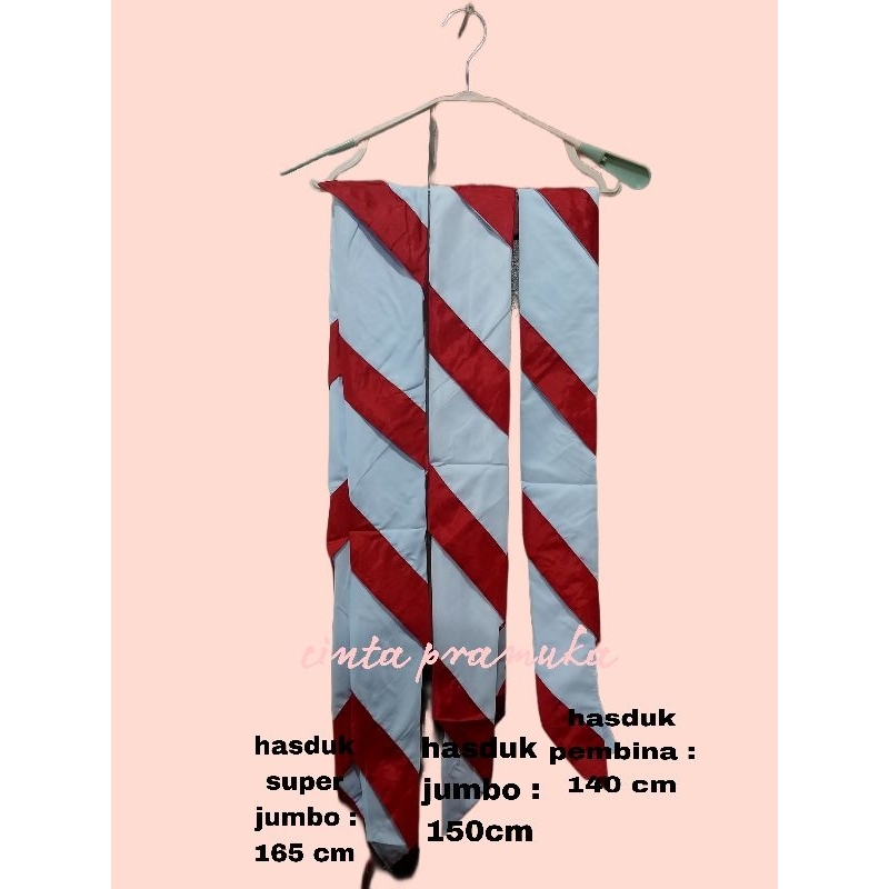 Hasduk Pembina Hasduk Jumbo Hasduk Super Jumbo kain halus