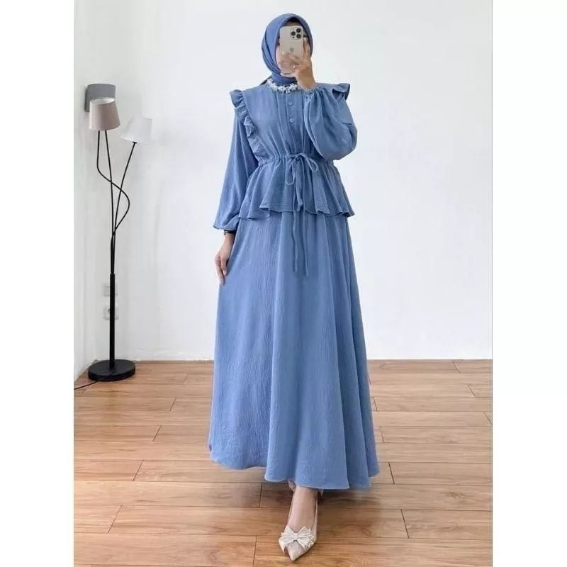 IVANA DRESS / GAMIS CRINCLE