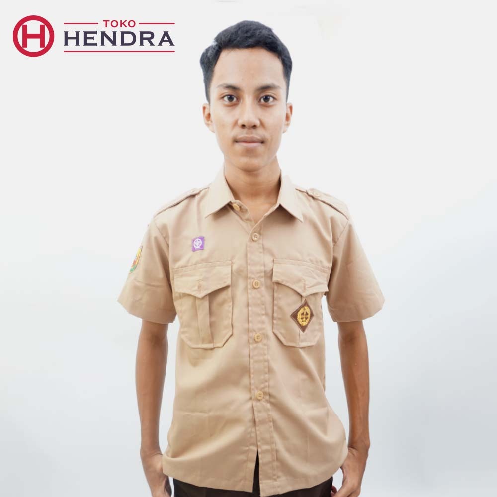 Baju Pramuka Penegak Laki Tangan Pendek | Seragam Sekolah SD SMP & SMA | Seragam Pramuka