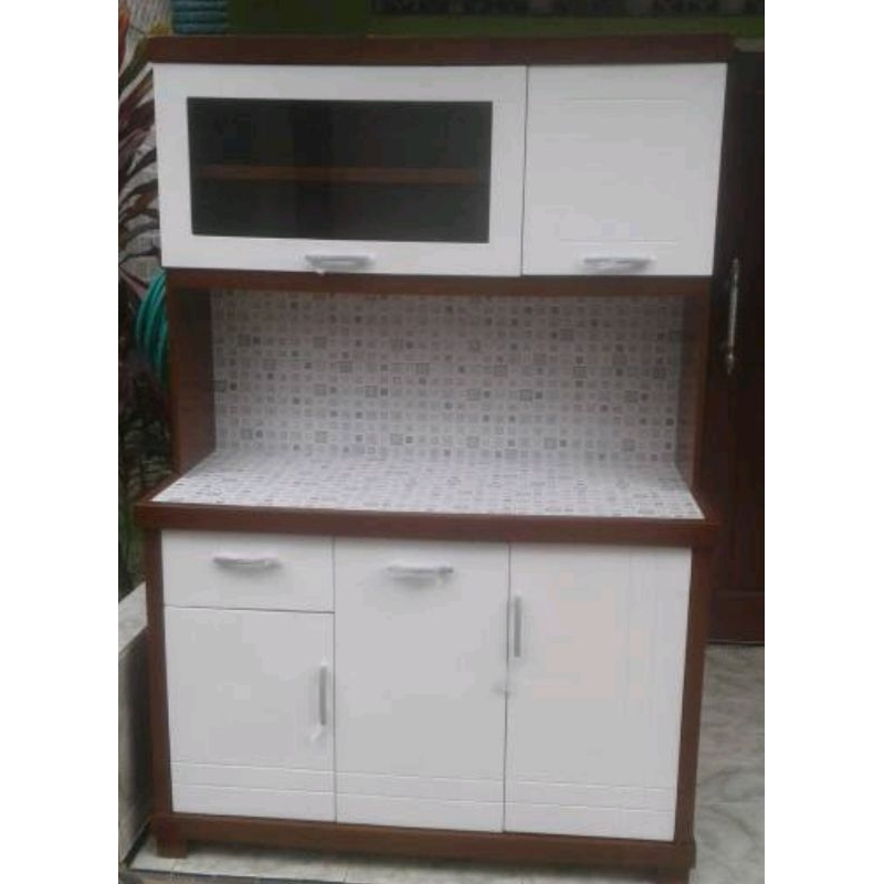 Lemari sayur 3pintu/lemari sayur /lemari dapur/lemari piring/lemari makan/lemari sayur minimalis