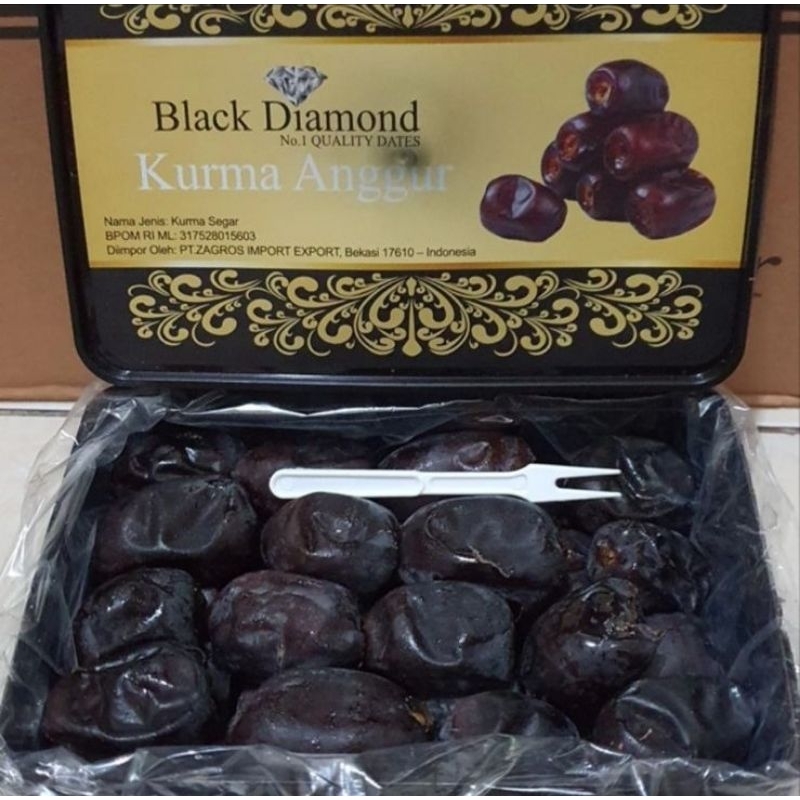 

KURMA ANGGUR BLACK DIAMOND 500Gr
