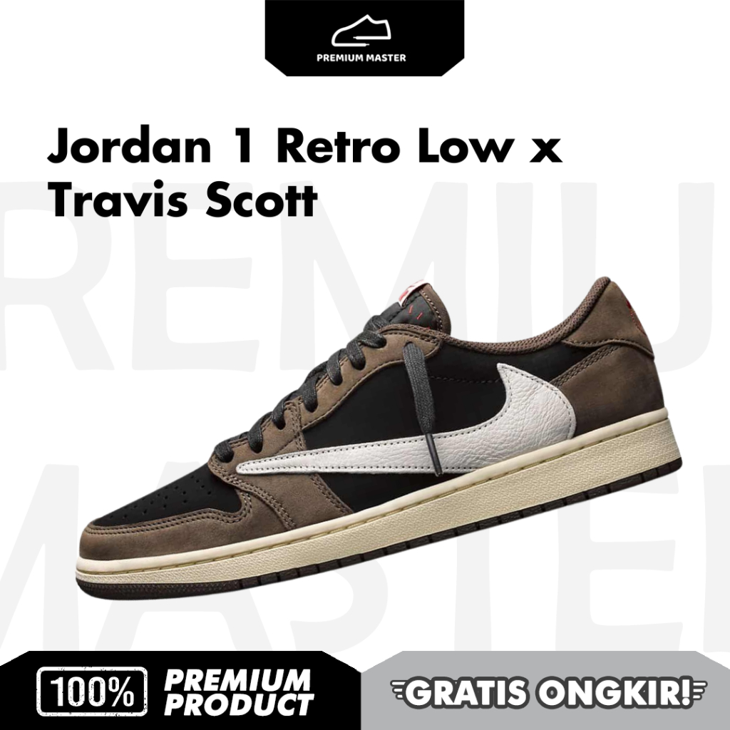 Jordan 1 Retro Low x Travis Scott