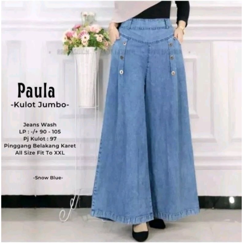Kulot Jeans Kulot Snow Paula