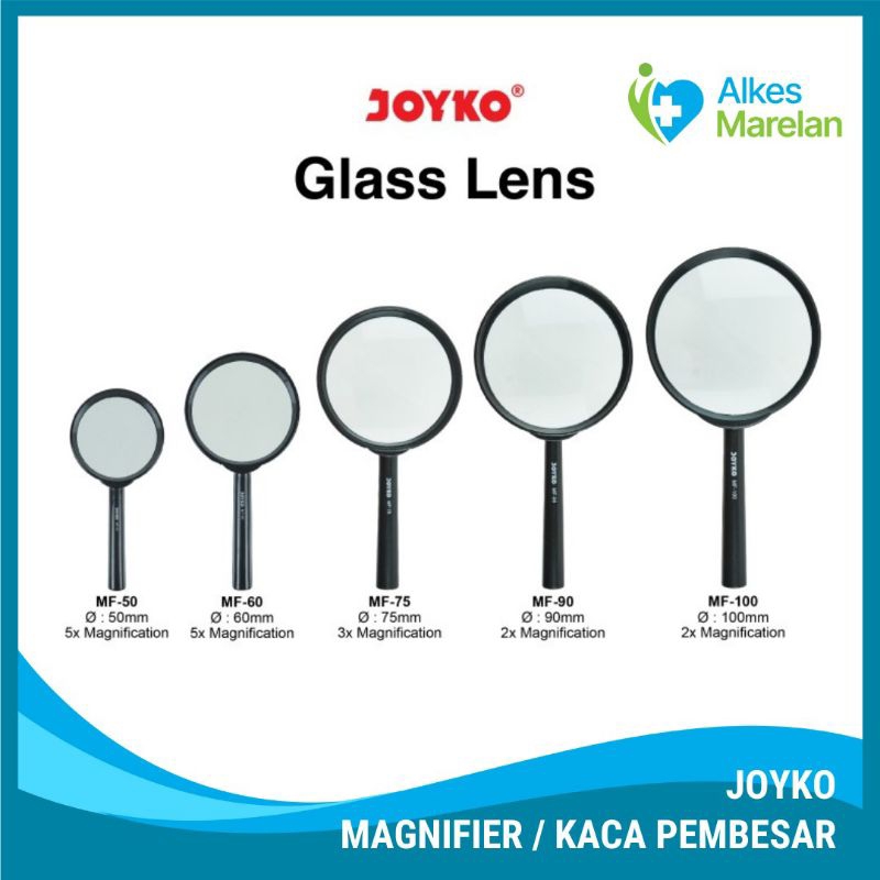 

JOYKO - Magnifier Joyko / Kaca Pembesar UK. too 50mm 75mm 100mm Joyko