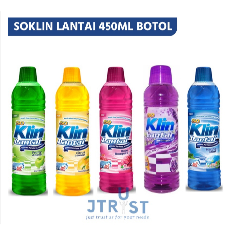 Soklin Lantai Kemasan Botol 450ml