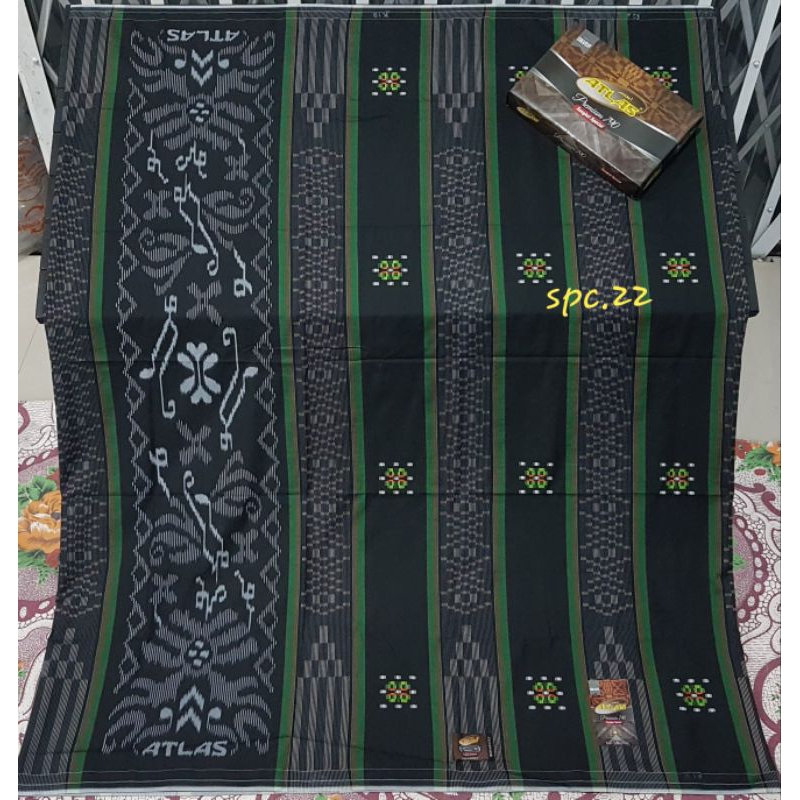 BARU]Sarung Atlas Songket Premium 790 Grade Silver