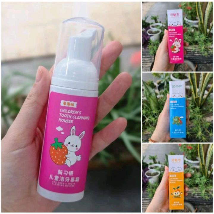 PASTA GIGI ODOL - SIKAT GIGI BENTUK U ANAK FOAM/BUSA