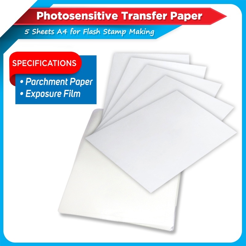 

Kertas Transfer untuk Pembuatan Stempel Flash Film Eksposur Perkamen
