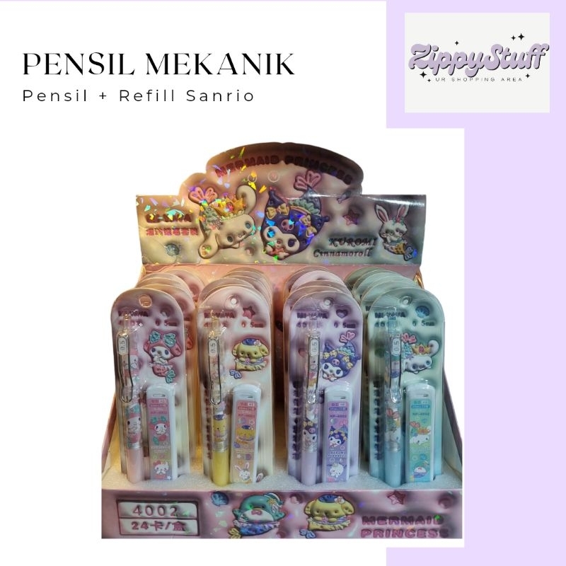 

PENSIL MEKANIK SANRIO (+REFILL)