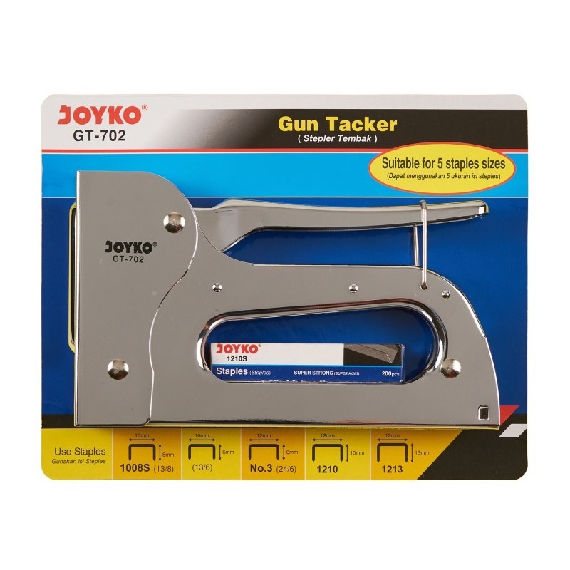 

Stapler / Staples Tembak / Gun Tacker - Joyko GT-702 MURAH