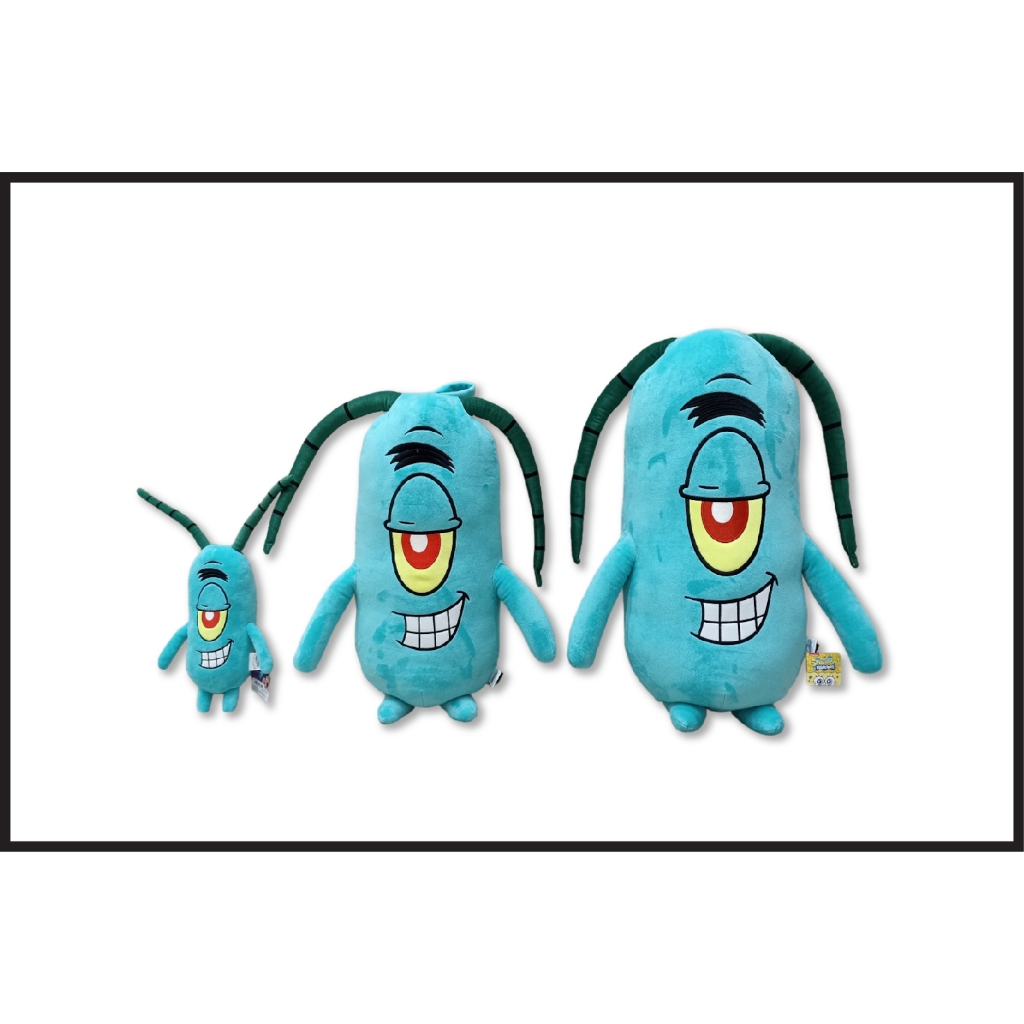 Boneka PlankTon original Nickleodeon, PlankTon SpongeBob ukuran S