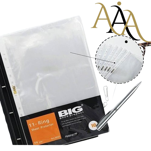 

Sheet Protector 0.6M F4 Big 5010 Plastik Odner