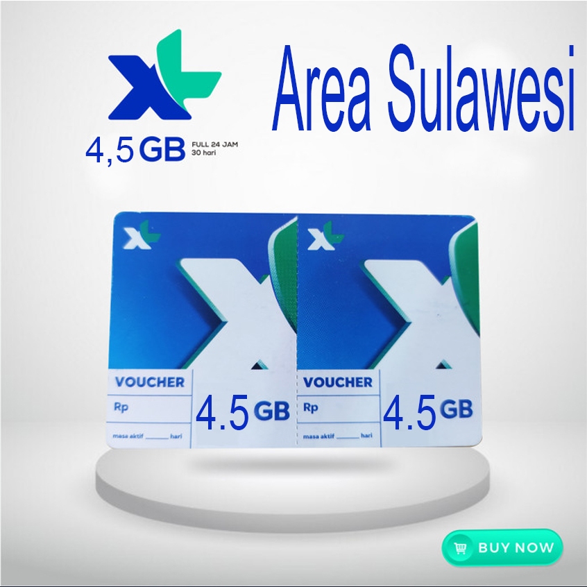 Voucher XL 4,5 GB 7 Hari