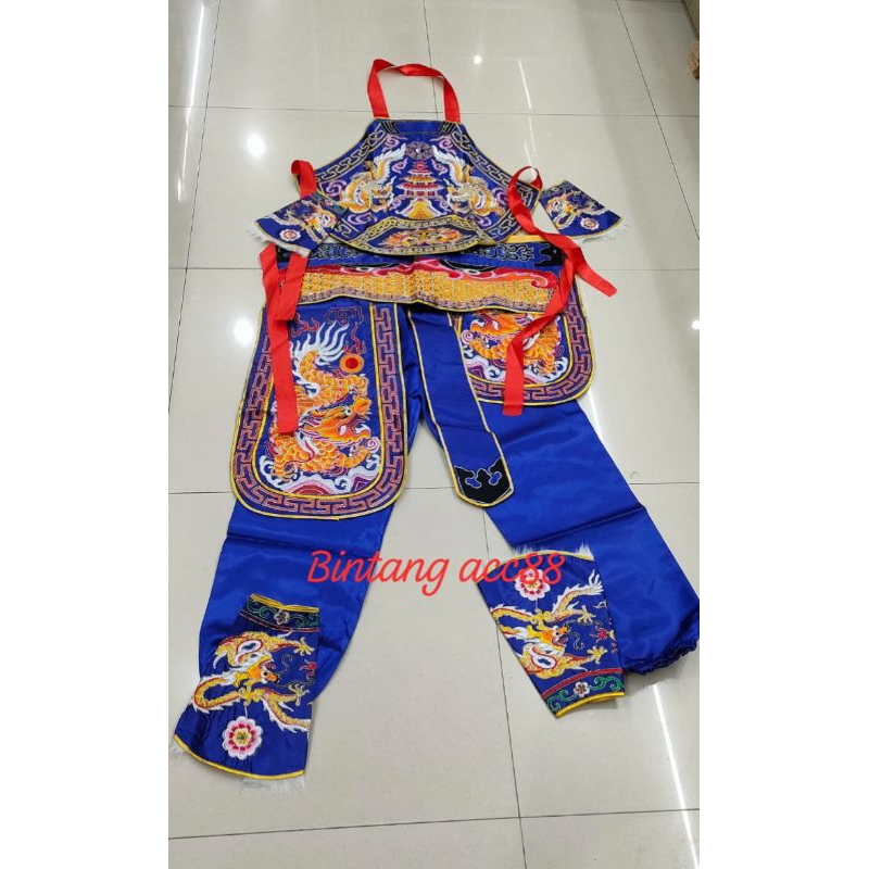 baju tatung/ oto/ otto - naga - biru - taiwan - g24