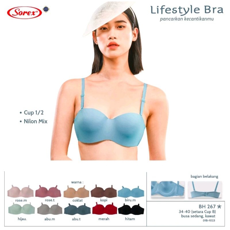Sorex Lifestyle Bra 267 BH Robot Seamless Kawat