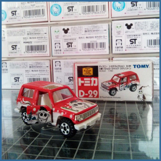 Dijual Tomica Disney D-29 Mitsubishi Pajero Nightmare Jack Berkualitas
