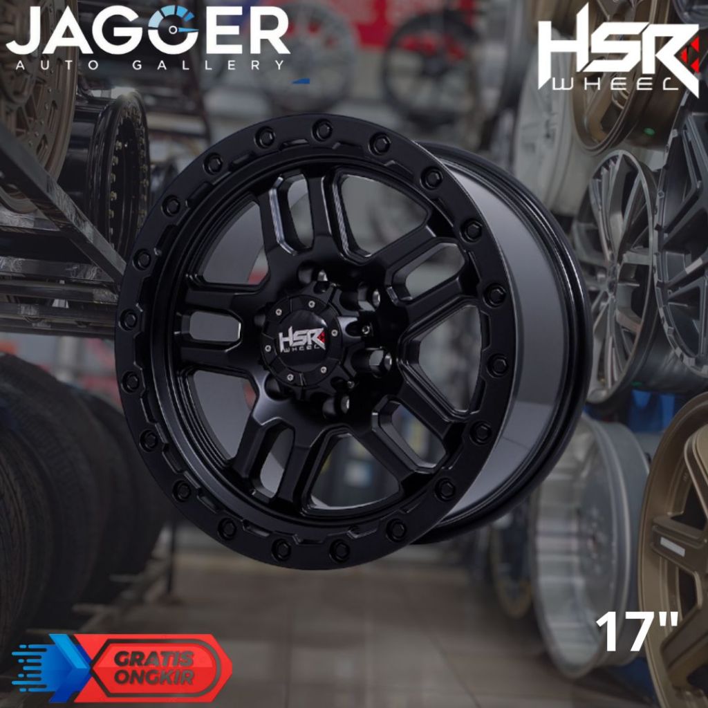 veleg fortuner, hilux, pajero, triton ring 17 HSR BORUTO