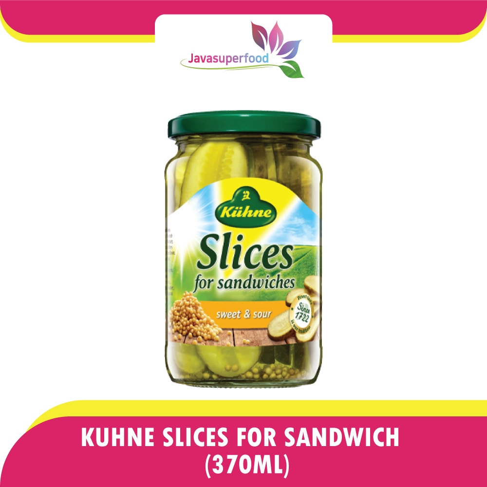 

Kuhne slices for sandwich 370ml