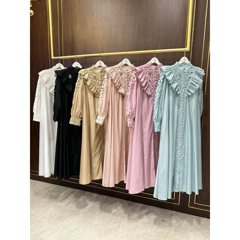 SHELLA SAUKIA GAMIS RUFFLE DADA
