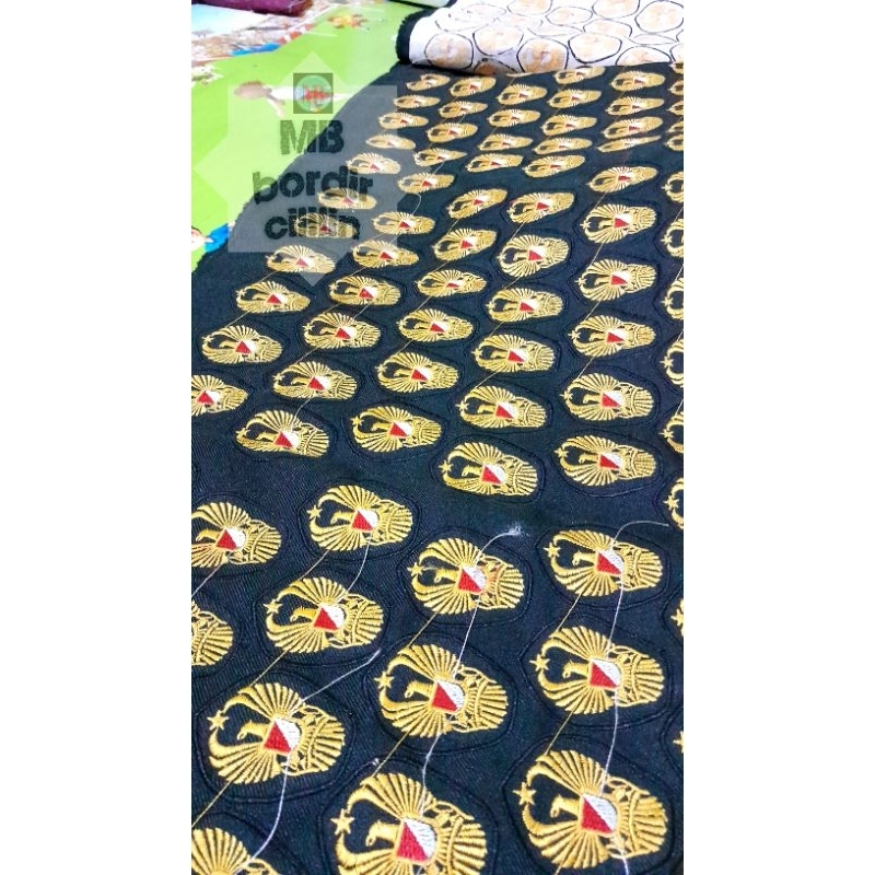 EMBLEM TOPI ANAK ( TNI AD ) satuan