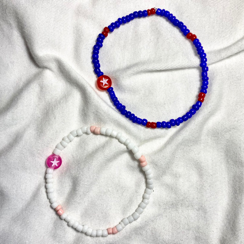 Miles and gwen bracelet | gelang manik | gelang couple