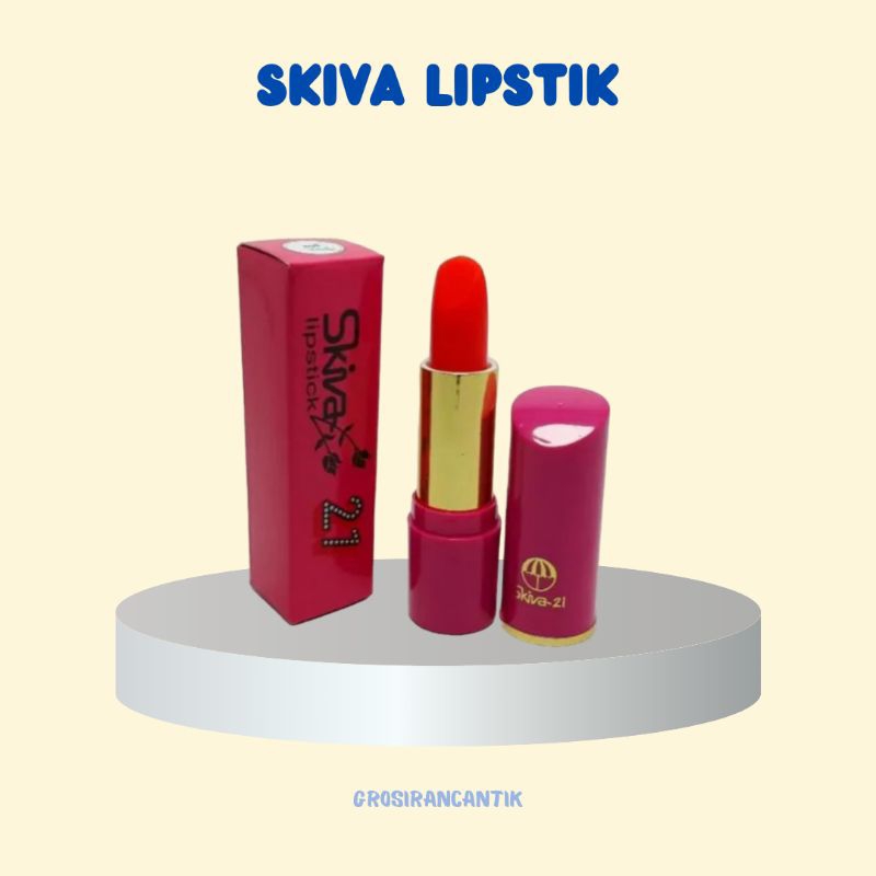 (COD) LIPSTIK SKIVA 500 | LIPSTIK ORIGINAL BPOM | LIPSTIK MURAH