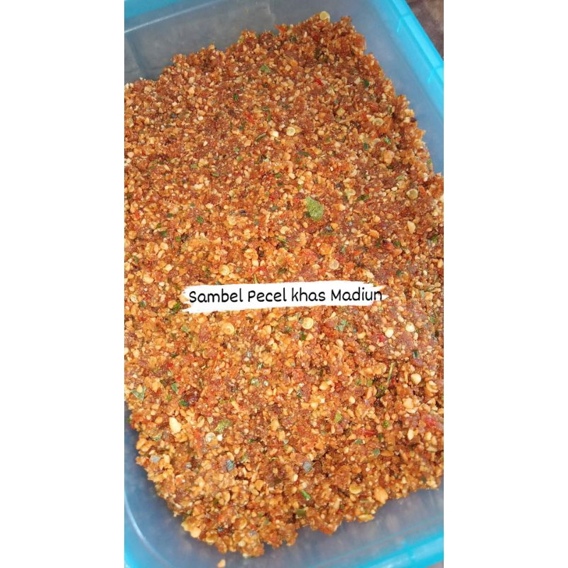 

sambel pecel khas Madiun