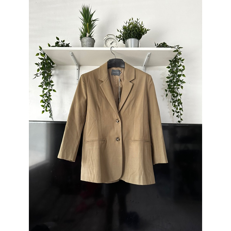 rory blazer benang jarum buttonscarves size m