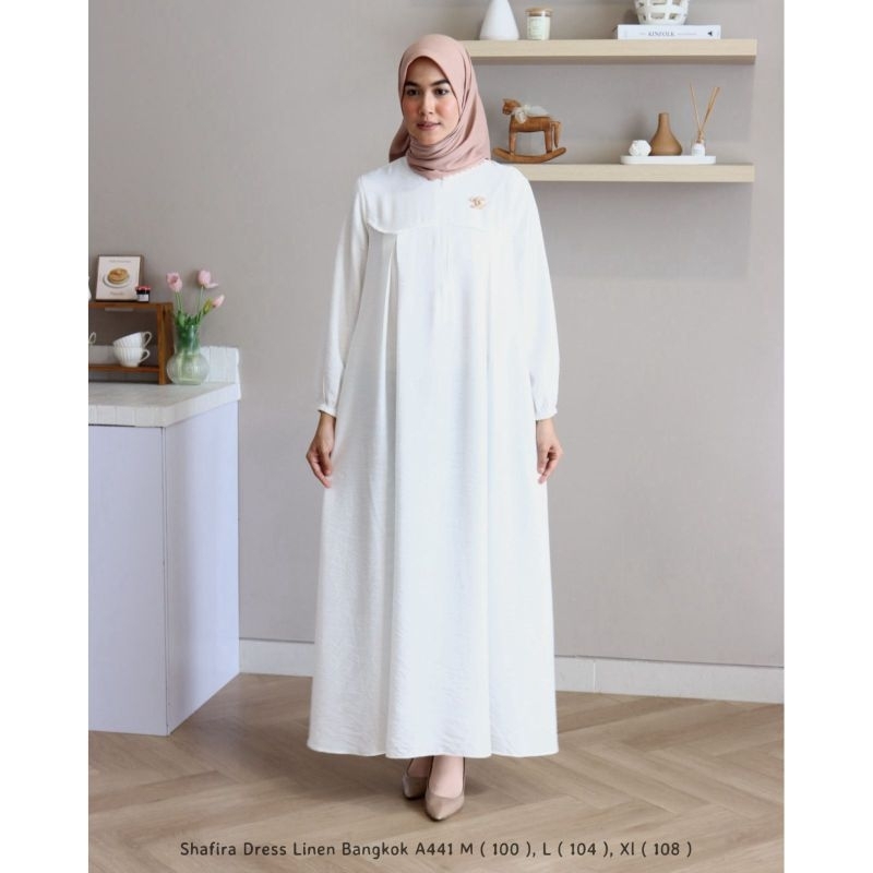 Baju Gamis Wanita - Dress Shafira DNA  BM75